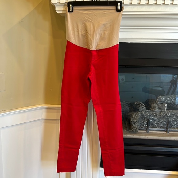 Maternity Skinny Ankle Pants (full panel) by Motherhood - Picture 1 of 4